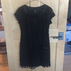 ENFOCUS STUDIO black polka dot dress